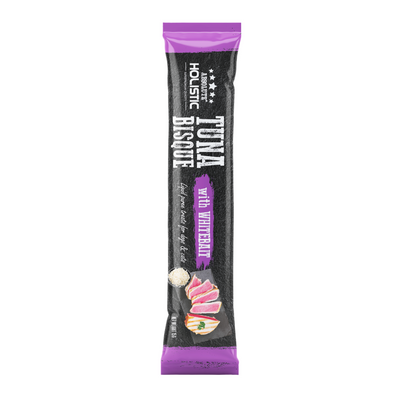 Absolute Holistic Liquid Puree Treats for Cats & Dogs - Tuna Bisque with Whitebait (15g x 60 Sticks) - SPCA HK