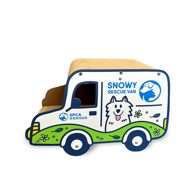 SPCA 車形貓抓板
