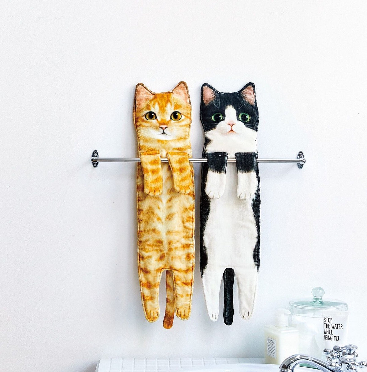 Cat Towels - Vertical (Tortoiseshell)