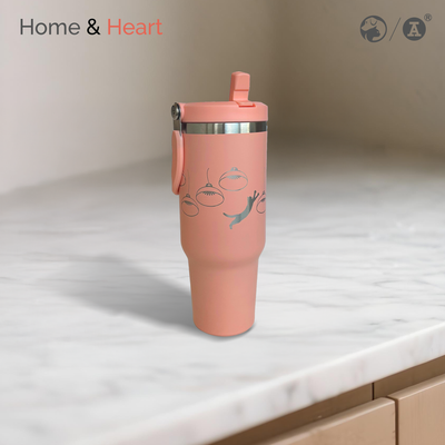 Home & Heart: SPCA x Red A Collection Thermal Flask - Cat / Dog