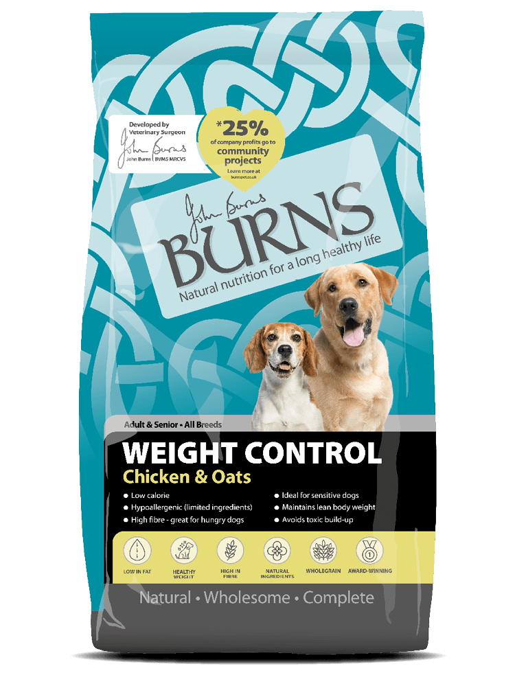 Burns Weight Control Chicken & Oats 2kg - SPCA HK