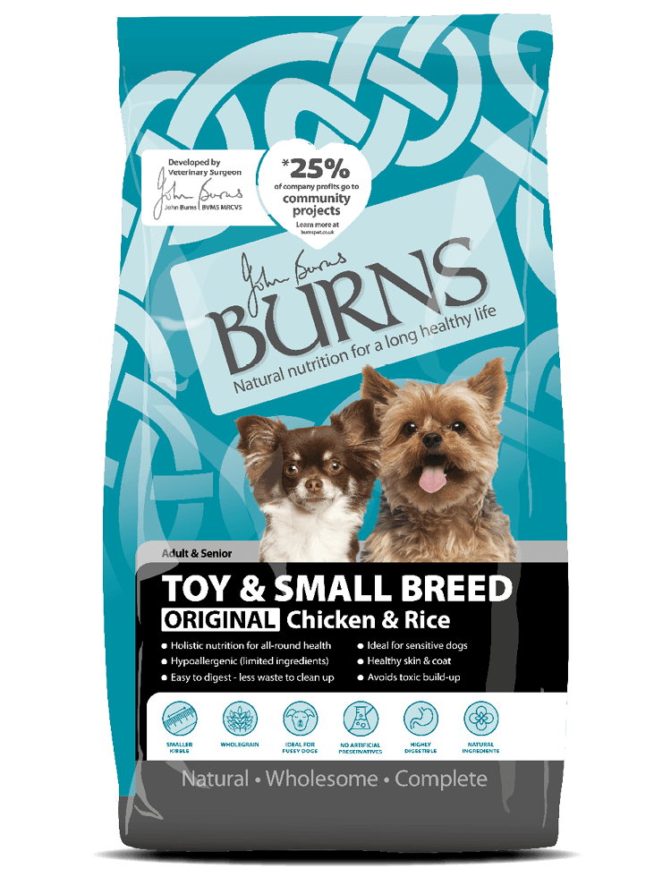 Burns Toy & Small Breed Original Chicken & Rice 2kg - SPCA HK