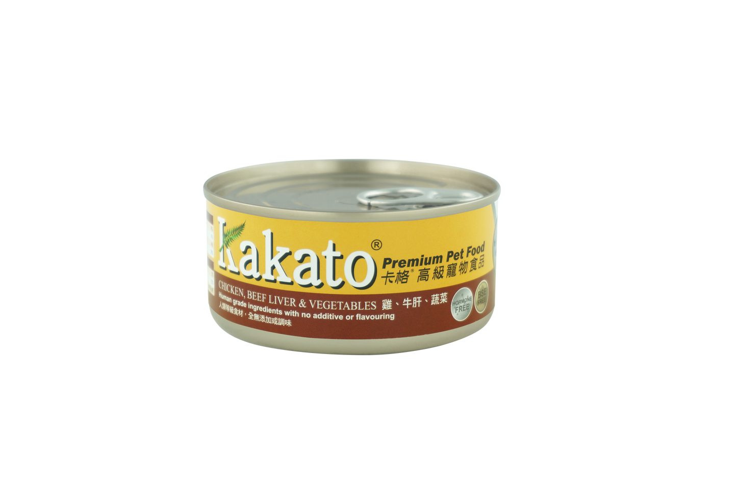 Kakato Chicken, Beef Liver & Vegetables 170g