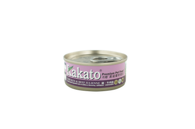 Kakato Chicken & Beef Julienne 70g