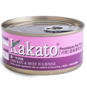 Kakato 雞肉牛肉絲 170g