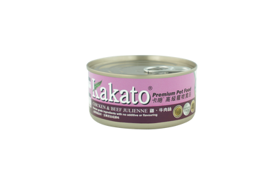 Kakato Chicken & Beef Julienne 170g