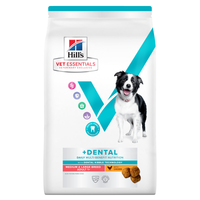 Hills VetEssentials Adult Medium/Dental10kg#607512