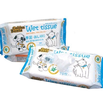 Golden Bonta Wet Tissue 70pcs-SPCA HK