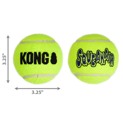 Kong Air Squeaker (L) Tennis Balls AST1