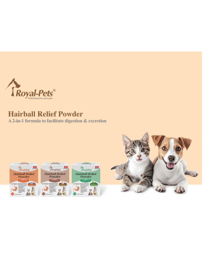 Royal-Pets Hairball Relief Powder 50g