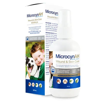MicrocynAH -Cleanse & Wound Care Spray 8oz #M2001 - SPCA HK