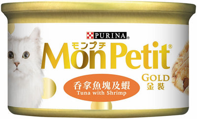 MonPetit Gold Tuna Shrimp 85g#11638008