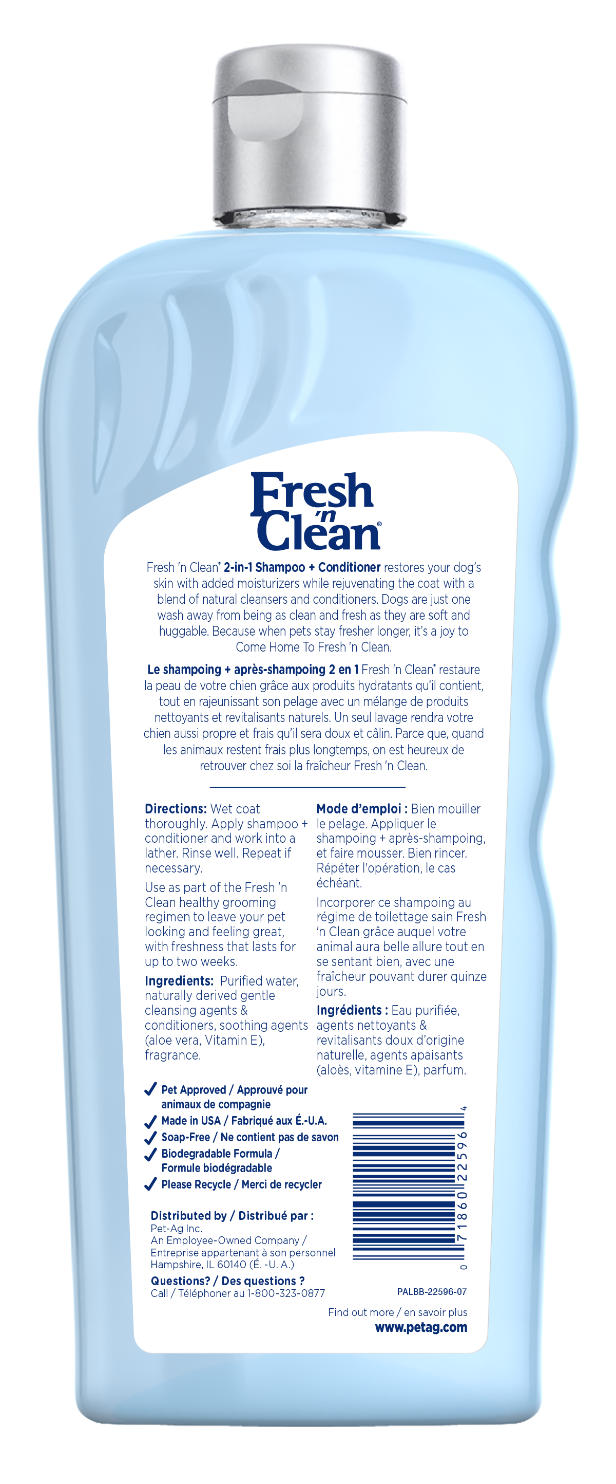 Fresh Clean 2in1 Conditioning Shampoo 18oz #22594