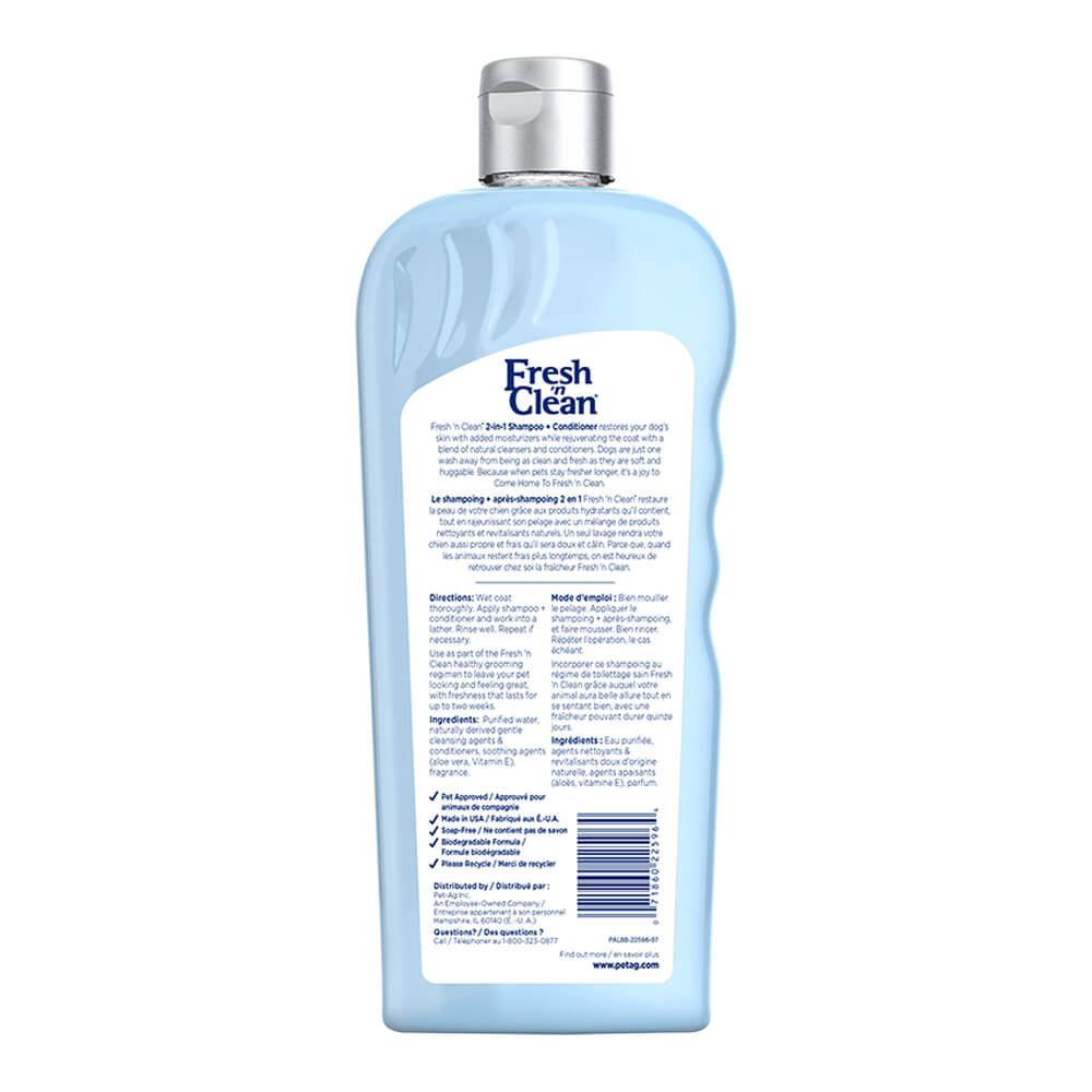 Fresh n Clean Protien Infused 2-in-1 Oatmeal Conditioning Shampoo, 18 oz - SPCA HK