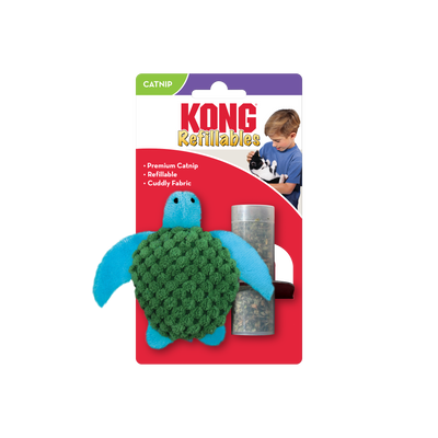 Kong Refillable Catnip Toys-Turtle NT43-SPCA HK