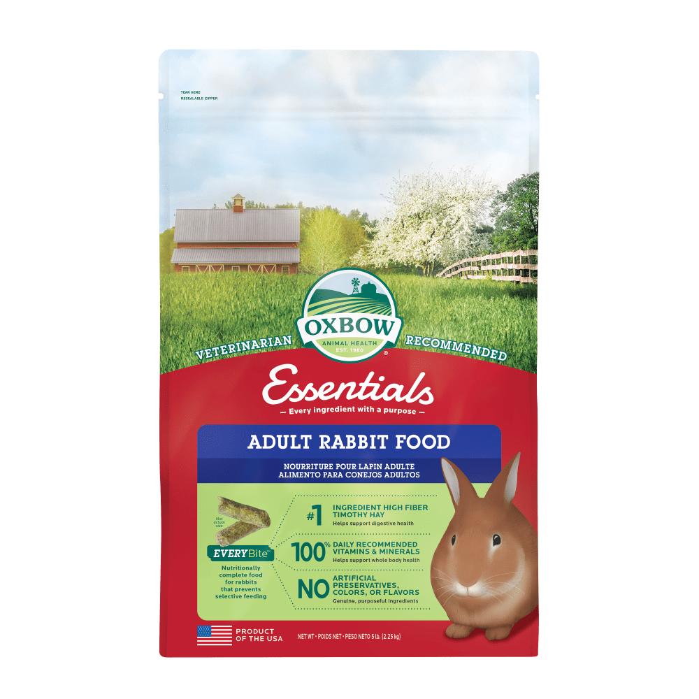 Oxbow Essentials Adult Rabbit Food 5lb #XB0023 - SPCA HK