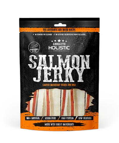 Absolute Holistic Real Jerky Salmon Sandwich 100g #MJ29S