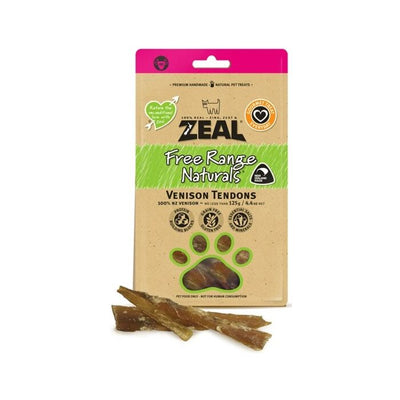Zeal Dried Venison Tendons 125g #NP023