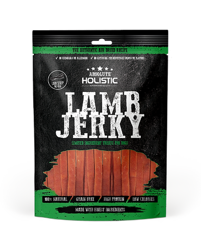 Absolute Holistic Real Jerky Lamb Strip 100g #MJ05L