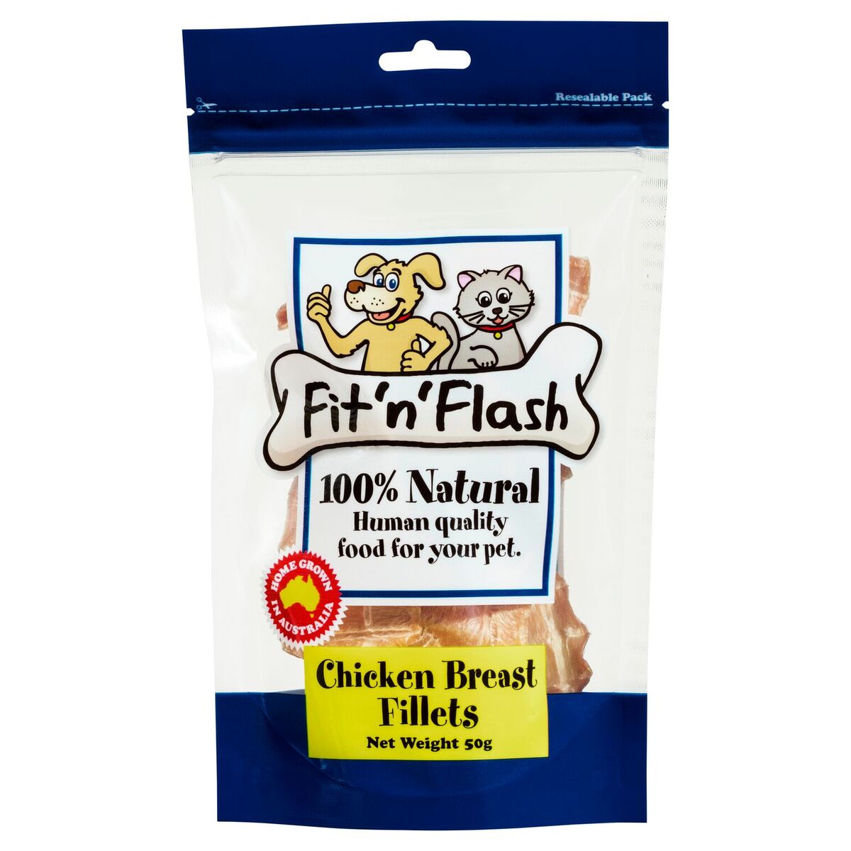 Fit n Flash Chicken Breast Fillets 50g #HK101