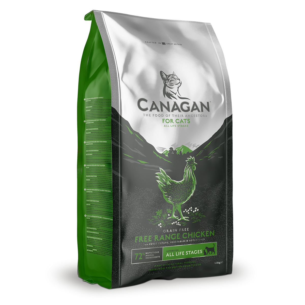 Canagan Cat Dry Food Chicken 1.5kg#Z1