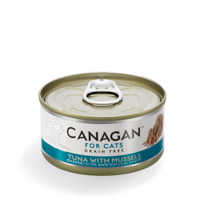 Canagan Canned Cat Tuna W/ Mussels 75g#WM75-SPCA HK