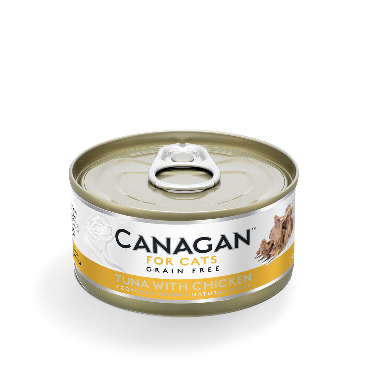 Canagan Canned Cat Tuna W/ Chicken 75g#WU75