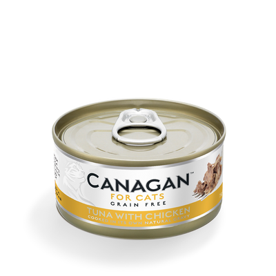 Canagan Canned Cat Tuna W/ Chicken 75g#WU75