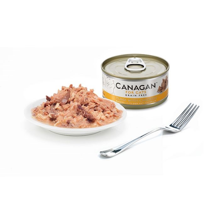 Canagan Canned Cat Tuna W/ Chicken 75g#WU75-SPCA HK