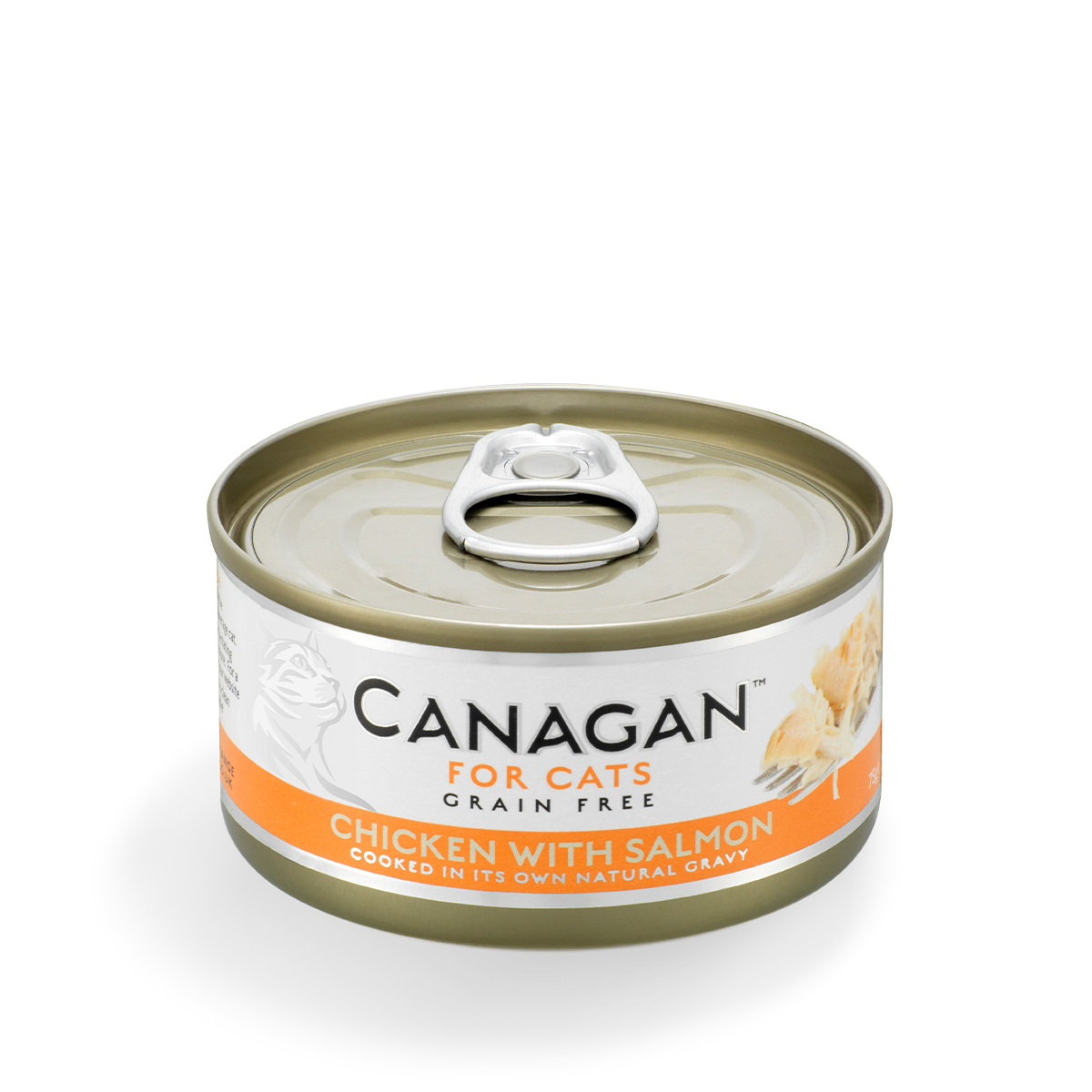 Canagan Canned Cat Chicken W/ Salmon 75g#WS75