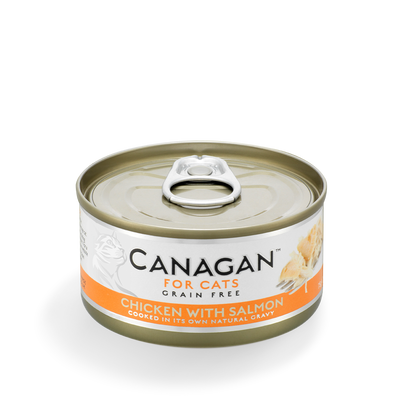 Canagan Canned Cat Chicken W/ Salmon 75g#WS75