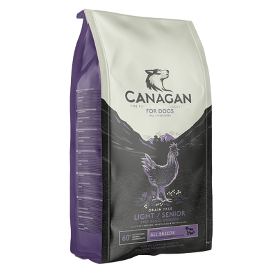 Canagan Dog Dry Food Light/Senior 6kg#GLC6