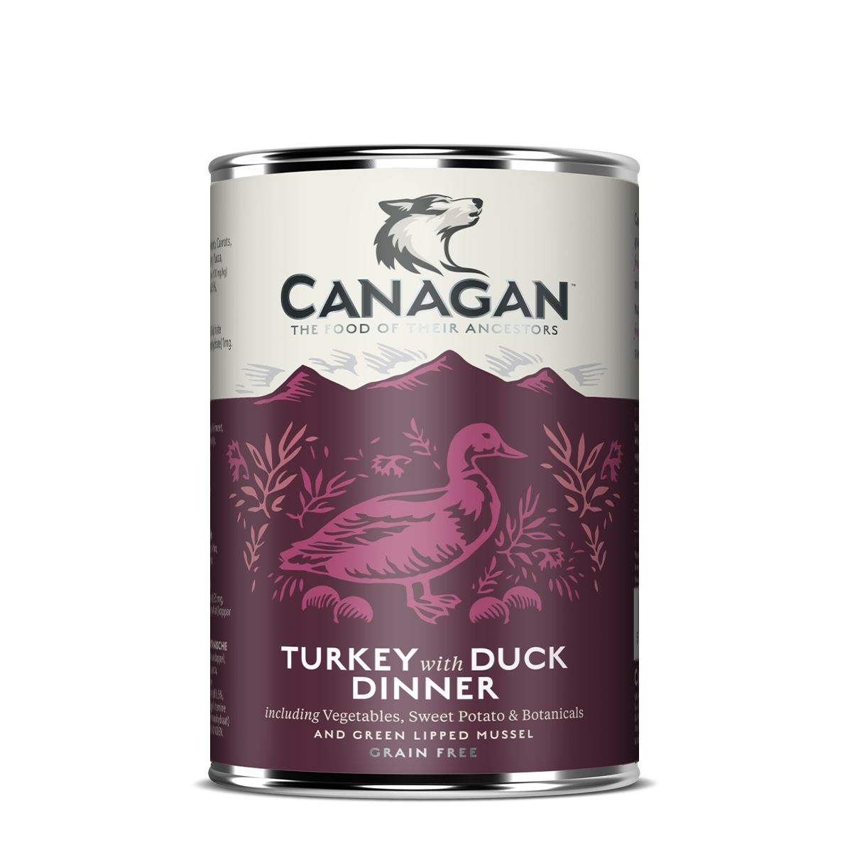 Canagan Canned Dog Turkey & Duck 400g #CTD