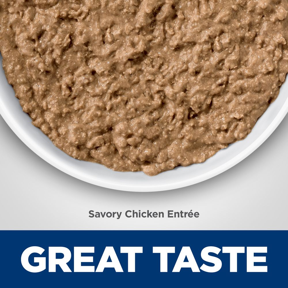 Hills Science Diet -Adult Urinary & Hairball Control Cat Food Savory Chicken Entrée Canned 2.9 oz - SPCA HK