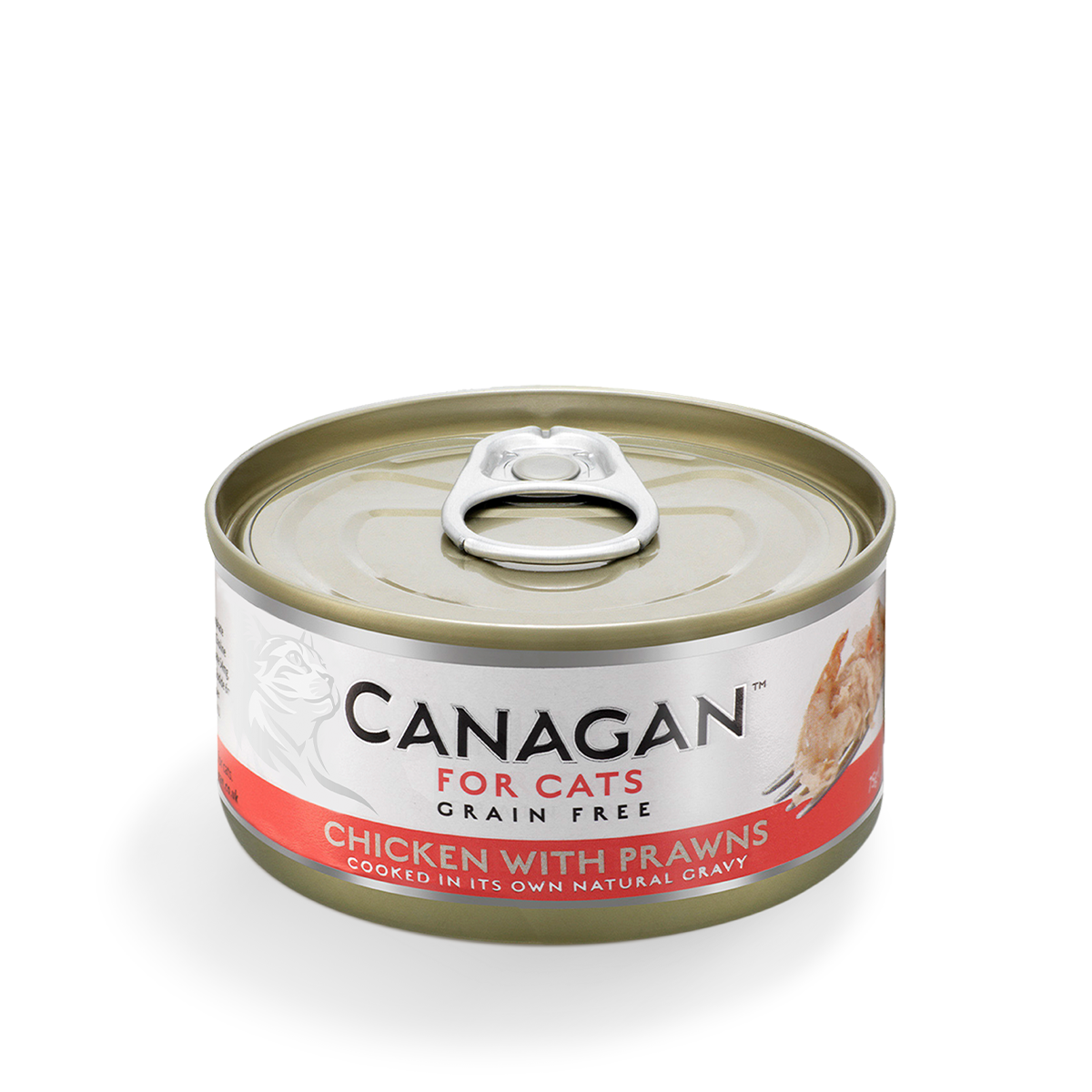 Canagan Canned Cat Chicken W/Prawns 75g#WN75-SPCA HK