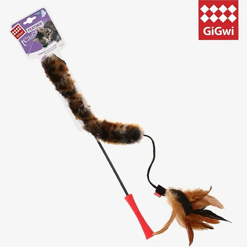 GiGwi Feather Teaser-Long Tail#7014-SPCA HK