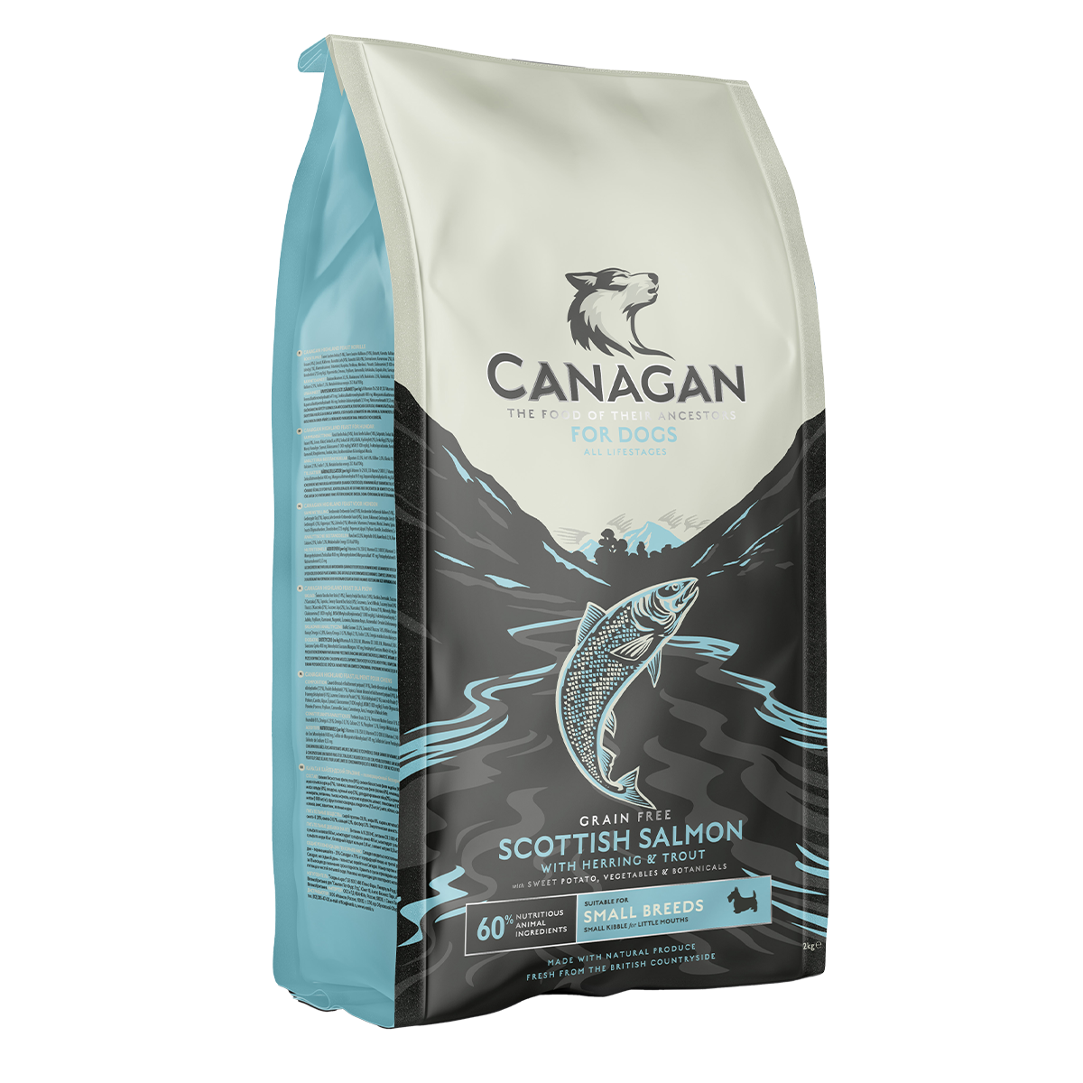 Canagan Dog Dry Food Scottish Salmon (SB) 2kg#GTS2