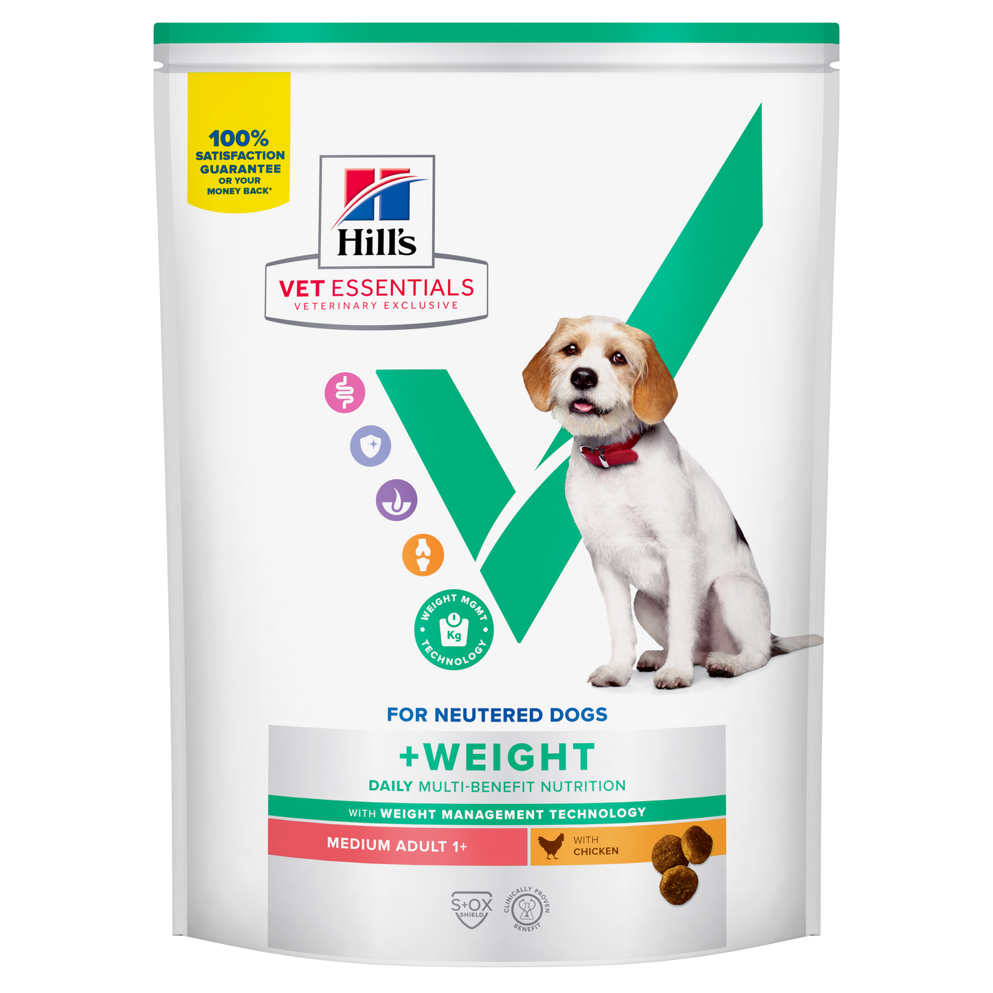 Hills VetEssen NeuteredDog Medium10kg#607474