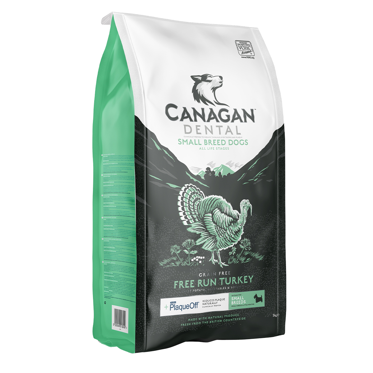 Canagan Dog Dry Food (SB) Turkey Dental 2kg#GTD2