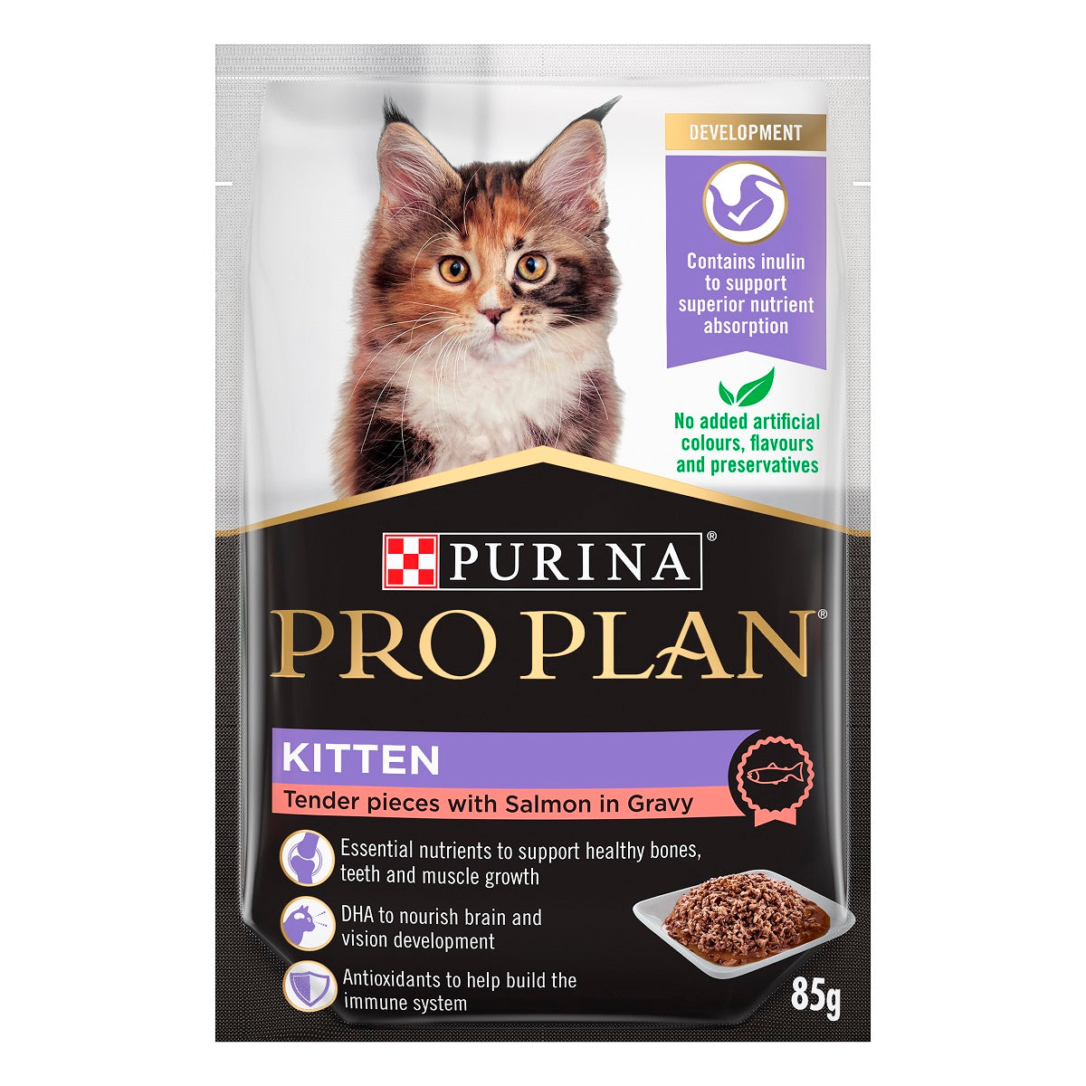 Proplan Kitten Salmon In Gravy 85g #12463197-SPCA HK