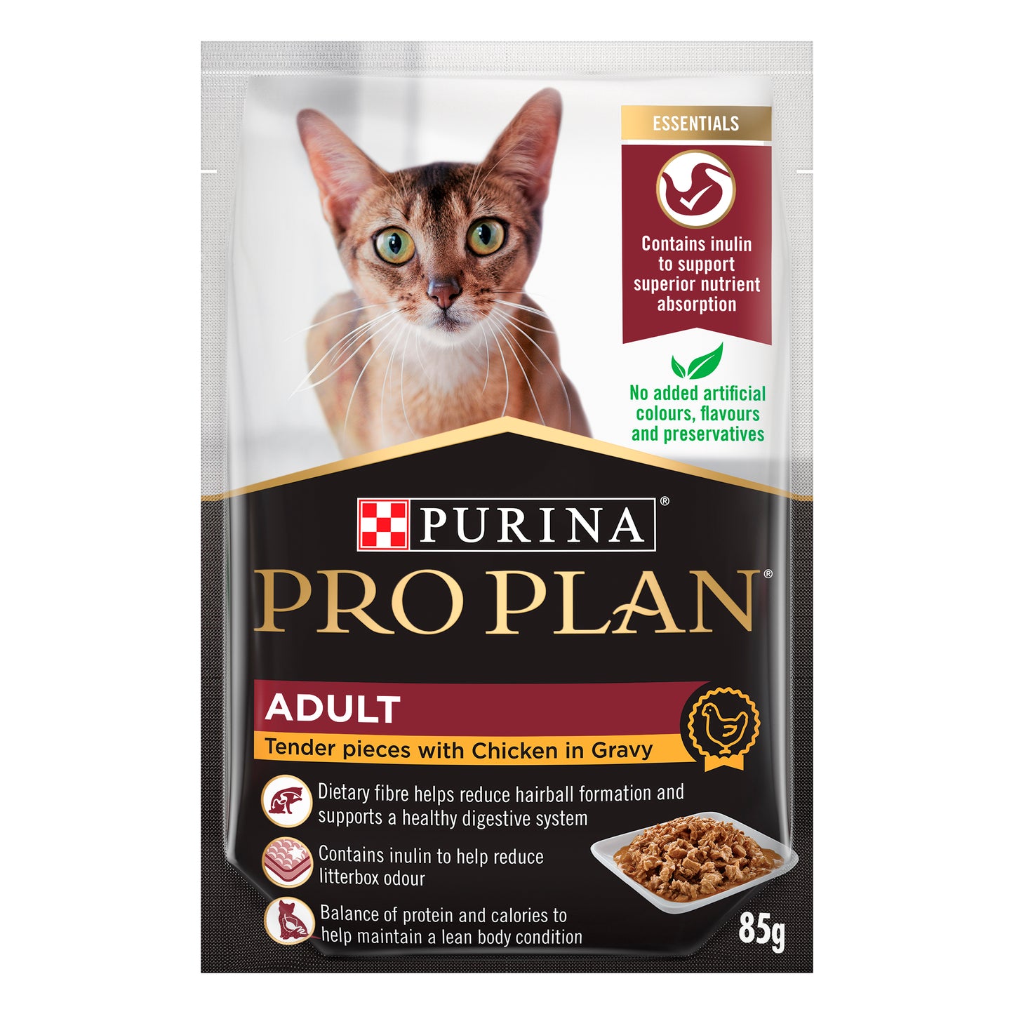 Proplan Adult Cat Chicken In Gravy 85g #12463198-SPCA HK