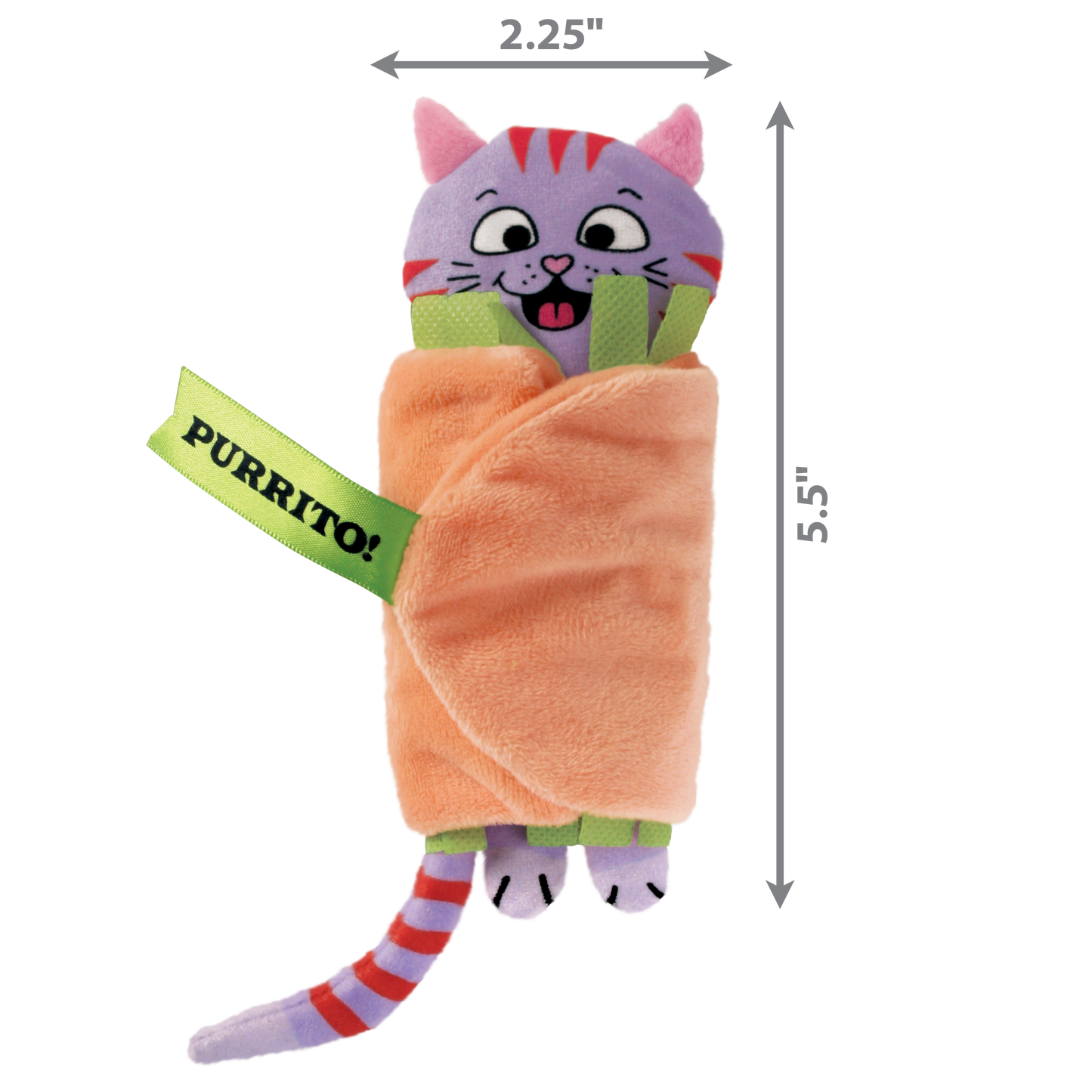 Kong Pull-A-Partz Purrito #CPP6