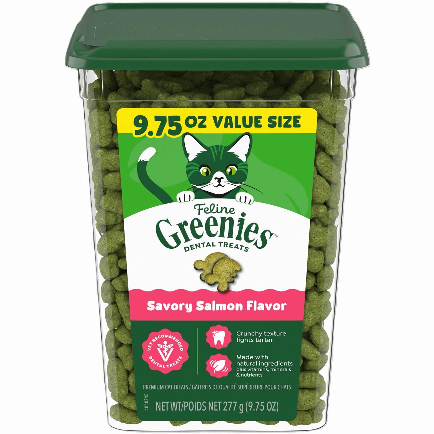 Greenies Feline Salmon Jumbo Tub 9.7oz #10205316 - SPCA HK