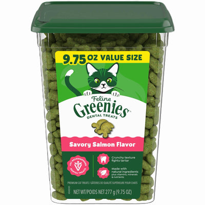 Greenies Feline Salmon Jumbo Tub 9.7oz #10205316 - SPCA HK