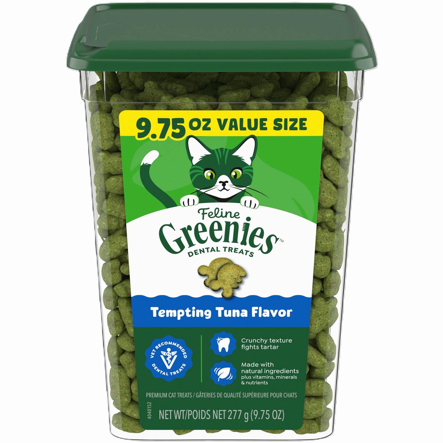 Greenies Feline Tuna Jumbo Tub 9.7oz #10205276 - SPCA HK