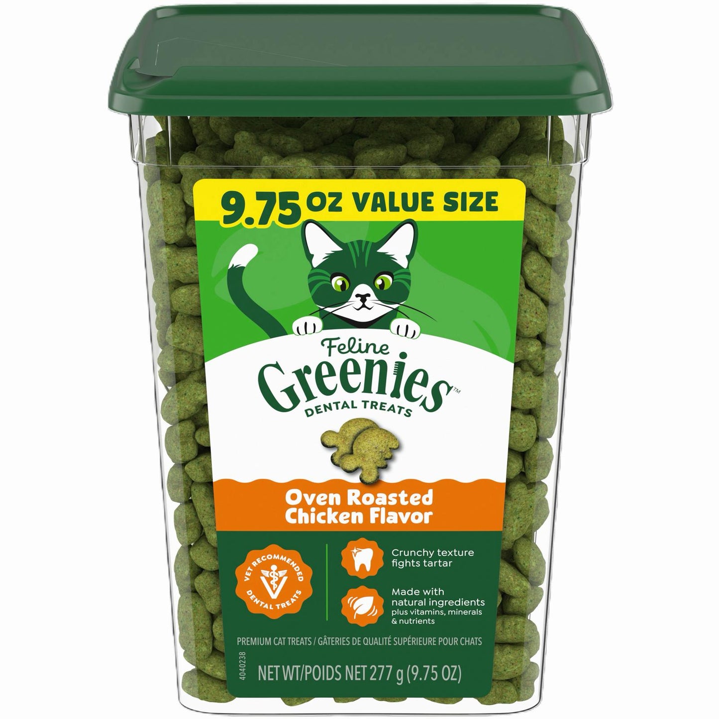 Greenies Feline Chicken Jumbo Tub 9.7oz #10205252 - SPCA HK