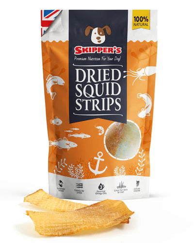 Skippers Dried Squid Strips 100g #SS100