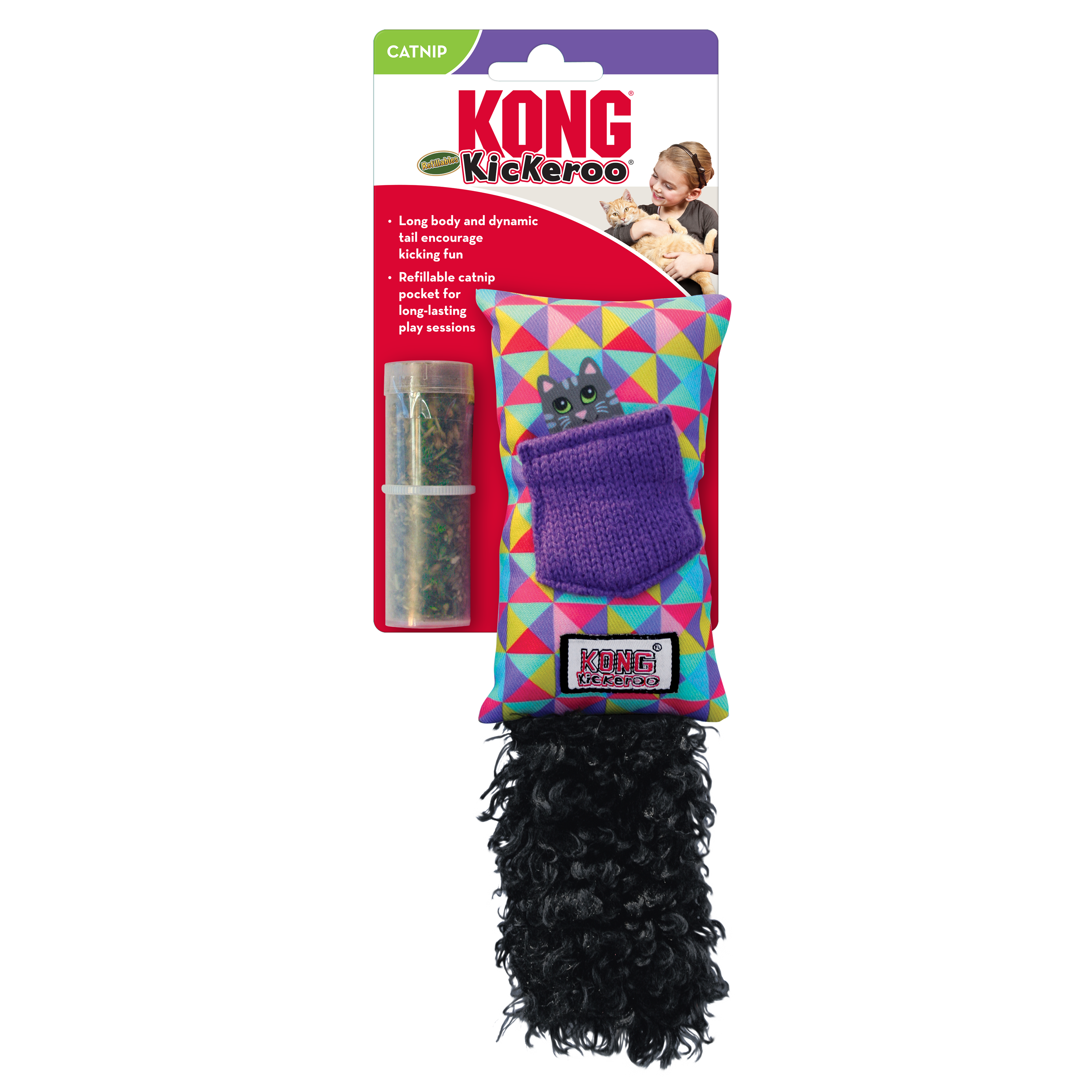 Kong Cats Kickeroo 可補充裝什錦 CR8 – SPCA HK