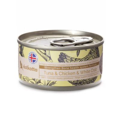 Astkatta All Ages Cat - Tuna & Chicken & White Crab 170g-SPCA HK