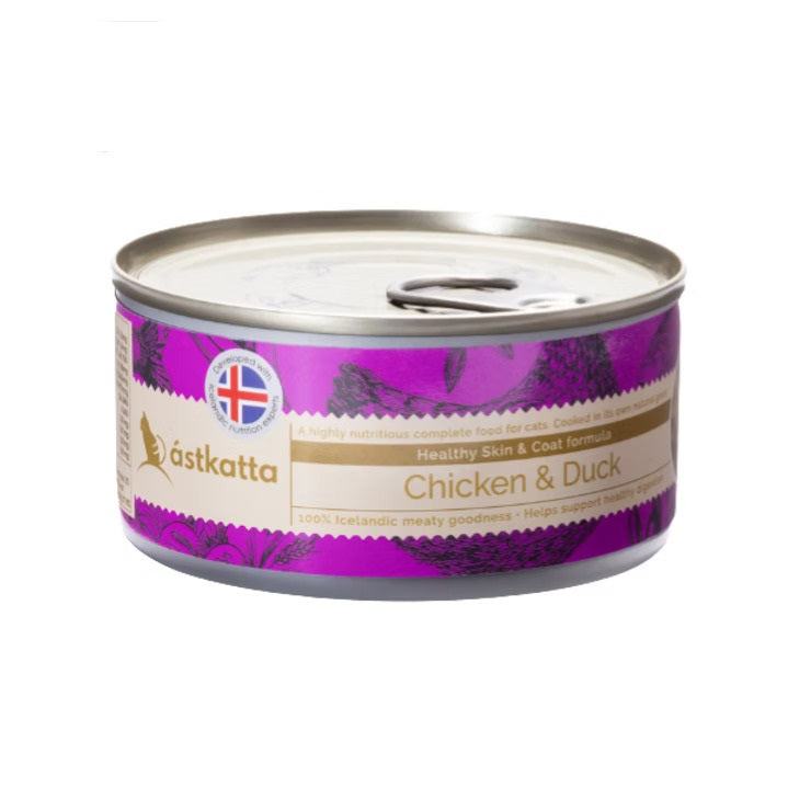 Astkatta All Ages Cat - Chicken & Duck 170g-SPCA HK